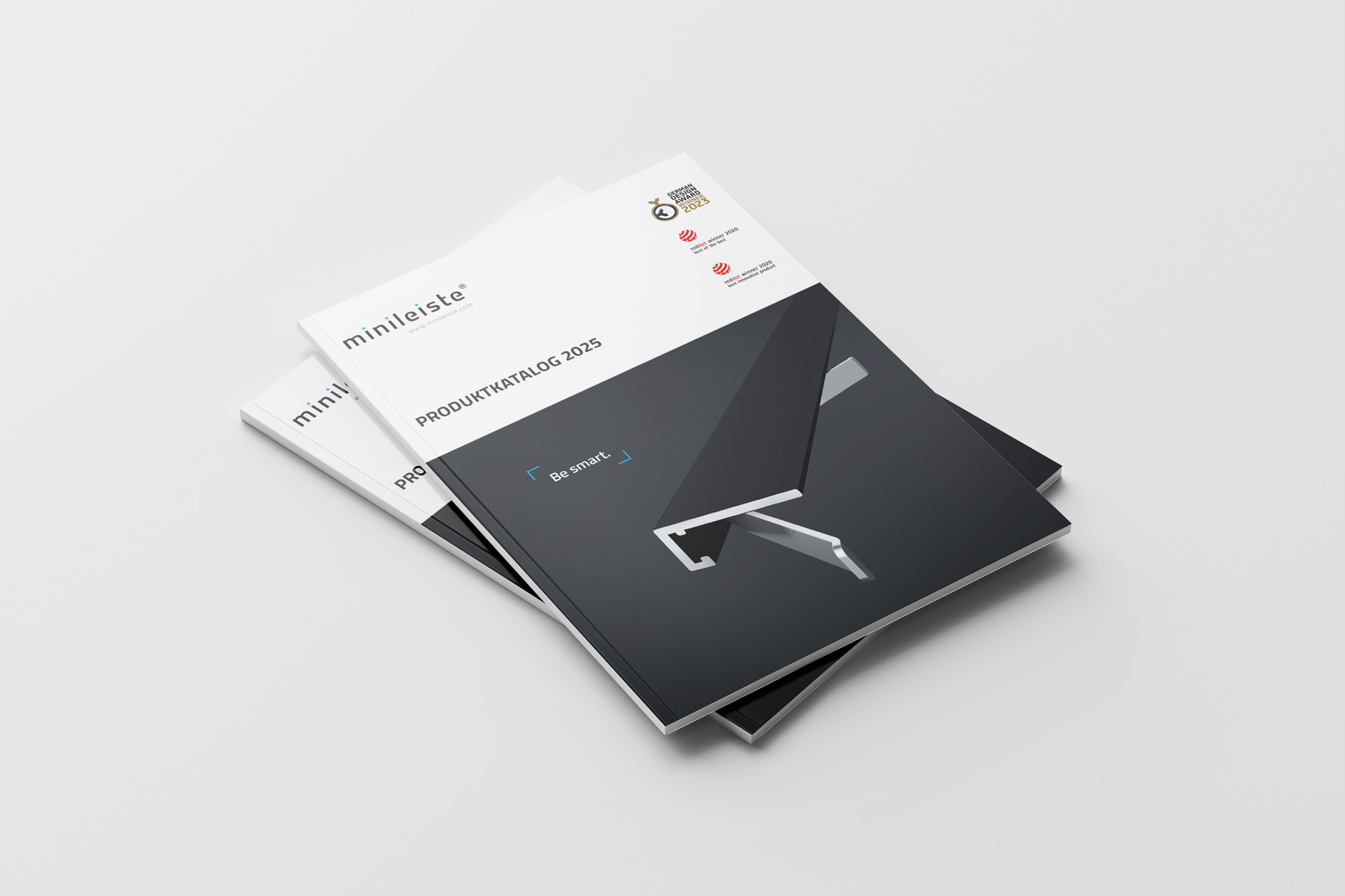 minileiste Produktkatalog 2022 DE grau